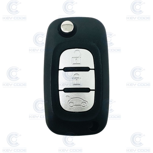 [RN102TE12-OE] MANDO PLEGABLE 3 BOTONES RNLT HITAG 2 ID46 PCF7961 433 Mhz ASK - ORIGINAL - 