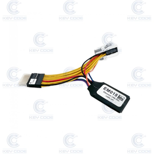 [EM018] ÉMULATEUR EM018 POUR LA CALIBRATION DU COMPTEUR DE KILOMÈTRES AVEC CÂBLES DE CONNEXION AU TABLEAU DE BORD POUR W204, W212, W205 (FBS3/FBS4)