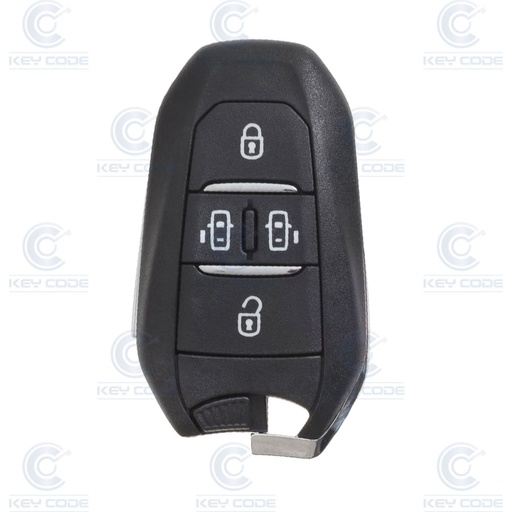 [CI104TE07-KL-OE] PSA 4 BUTTONS FLIP REMOTE FOR JUMPY, SPACETOURER (98 097 832 ZD, 98097832ZD) HITAG 128 BITS AES ID4A PCF 7953M 433MHZ FSK - ORIGINAL - 