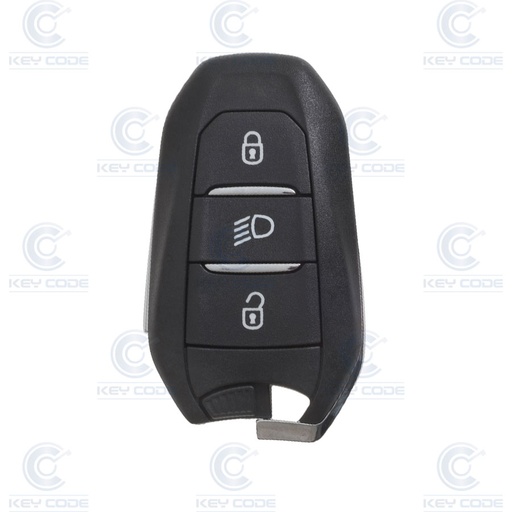 [CI113TE02-KL-OE] PSA 3-BUTTON INTELLIGENT REMOTE FOR DS7 CROSSBACK (98244423DX) ID4A PCF7953M HITAG AES 433MHZ FSK - ORIGINAL -
