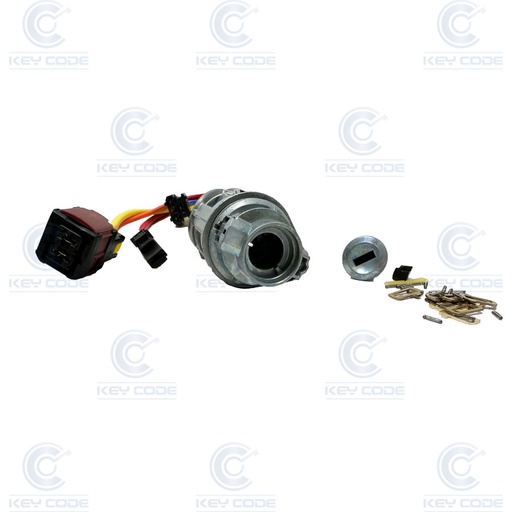 [PE78CA02B-AF] IGNITION LOCK PSA ANTI-THEFT FOR 406 BREAK, COUPE, SEDAN, D9 (4162R7) NE78 PROFILE - DISASSEMBLED -