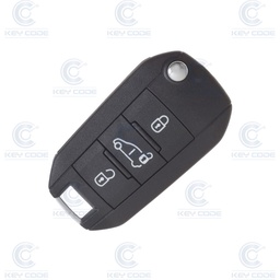 [TO900TE36-OE] TOYOTA 3 BUTTON FLIP REMOTE CONTROL FOR PROACE (SU001A5727) HITAG 128 BITS AES ID4A NCF 2960M 433 MHZ FSK - ORIGINAL - 
