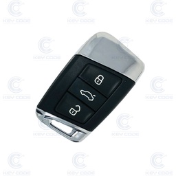 [VW111TE01-OE] VOLSKWAGEN 3 BUTTON REMOTE CONTROL FOR ARTEON (2019 - 2021) (3G0959752CGDTB) HITAG PRO NCF29A1 434 MHZ ASK - ORIGINAL - 