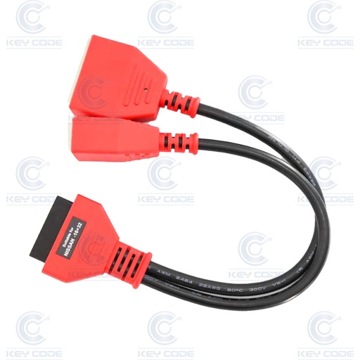 [AUTEL-NISSAN-ADAPTER] ADAPTADOR DE CABO AUTEL 16 + 32 GATEWAY SEGURO PARA NISSAN, RENAULT Y DACIA