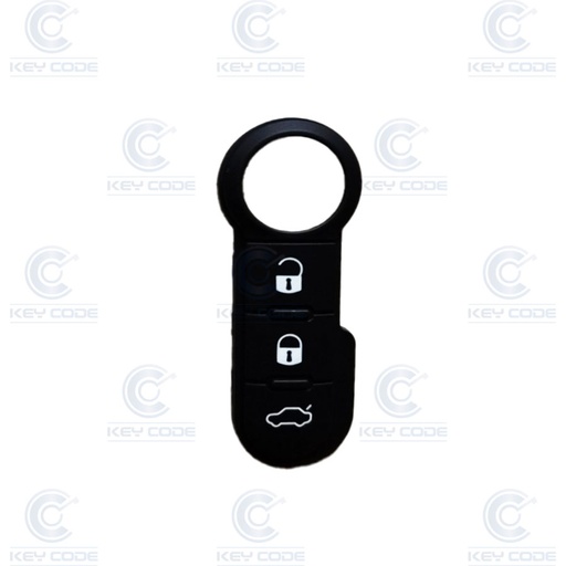 [FIBO3B-B] BOTÕES COMANDO FIAT 3 BOTÕES (ÍCONES EM BRANCO)
