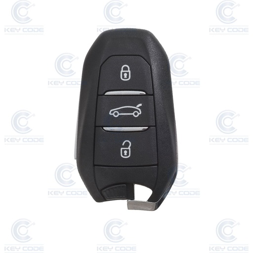 [OP100TE10-KL-OE] MANDO OPEL KEYLESS  3 BOTONES PARA CORSA F, PSA C1 (9833213280) HITAG 128 BITS AES NCF29A1M 433 MHZ FSK - ORIGINAL - 