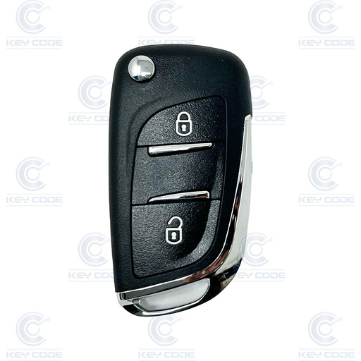 [PSA2CS2B] PSA 2 BUTTONS REMOTE CASE FLIP REMOTE VA2 (BATTERY IN SHELL)