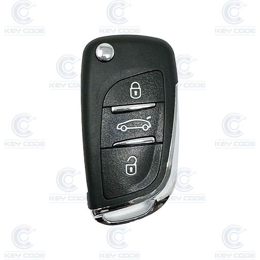 [PSA83CS3B] PSA 3 BUTTONS REMOTE CASE FLIP REMOTE HU83 (BATTERY IN SHELL)