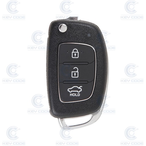 [HY108TE07-OE] MANDO RETRACTIL DE 3 BOTÕES  HYUNDAI I40 (2015) (954303Z522) CRYPTO 40180 ID6D-60  433 MHZ FSK - ORIGINAL - 