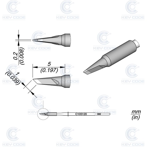 [NT105-C105120] CARTUCHO C105120 JBC  1 x 0,2 PARA NT105