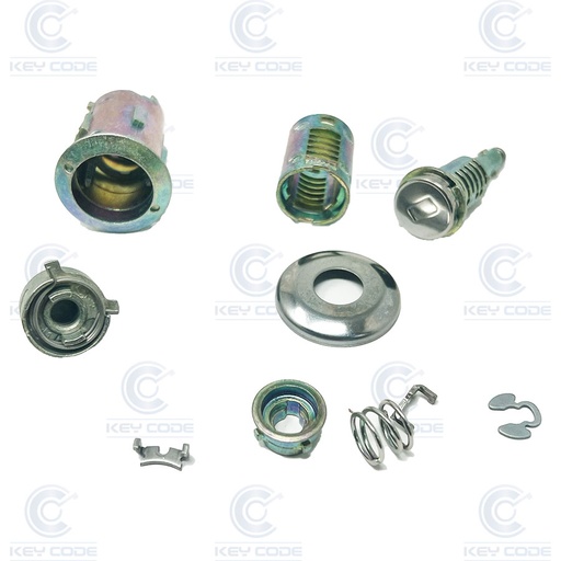 [RN2CP15B-OE] LEFT DOOR LOCK DACIA SANDERO, LOGAN VA2 UNASSEMBLED (8201343256) WITHOUT KEY BLADE - ORIGINAL 