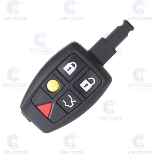 [VO100TE12-OE] MANDO VOLVO 5 BOTONES PARA V50 WAGON (30772200) MEGAMOS ID48 433 Mhz ASK - ORIGINAL -  