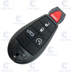 [JP100TE11-AF] JEEP GRAND CHEROKEE 4+1 BUTTON PROXIMITY KEY (GQ453T) ID4A PCF7961 433 MHZ ASK 