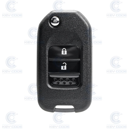 [HO104TE01-OE] TELECOMMANDE PLIABLE HONDA AVEC 2 BOUTONS POUR HR-V (2015 -2019) (35118T7S316) ID47 PCF7952XTT 433 MHZ FSK - ORIGINALE - 