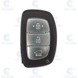 [HY100TE06-OE] HYUNDAI KEYLESS REMOTE 3 BUTTONS FOR I10 (95440K7000) HITAG 128 BITS AES ID4A NCF29A1M 433 MHZ FSK - ORIGINAL - 