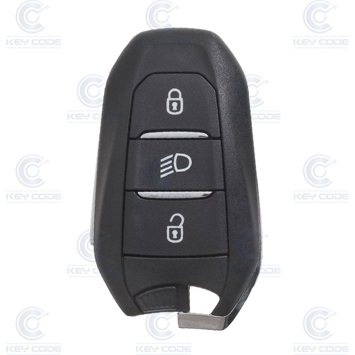 [CI101TE19-KL-OE] PSA REMOTE 3 BUTTONS FOR C4 III, C4 X (9840150780) HITAG AES ID4A NCF29A1M 433MHZ FSK -ORIGINAL-