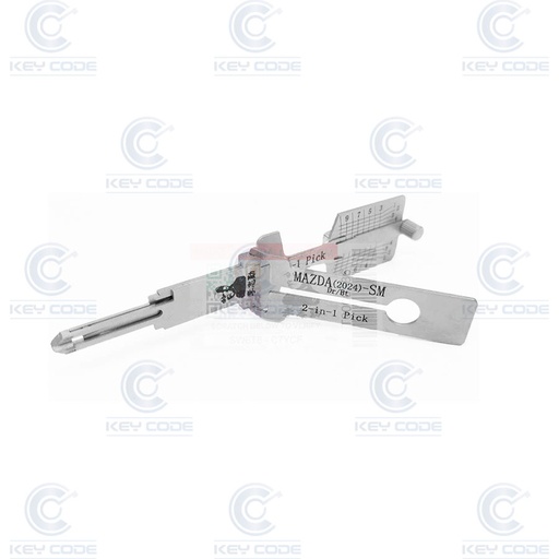 [MAZDA2024-SM-AG] LISHI 2 IN 1 MAZDA2024-SM LOCK PICK FOR MAZDA CX30, DOOR AND TRUNK / ANTIGLARE