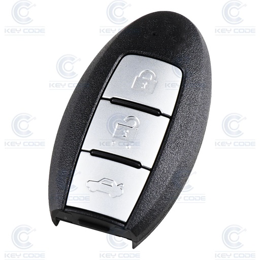 [IN102TE03-OE] INFINITI 3 BUTTON SMART REMOTE FOR Q50 (+2010)(285E34GR7C) HITAG AES PCF7953M 433 MHZ FSK - ORIGINAL -