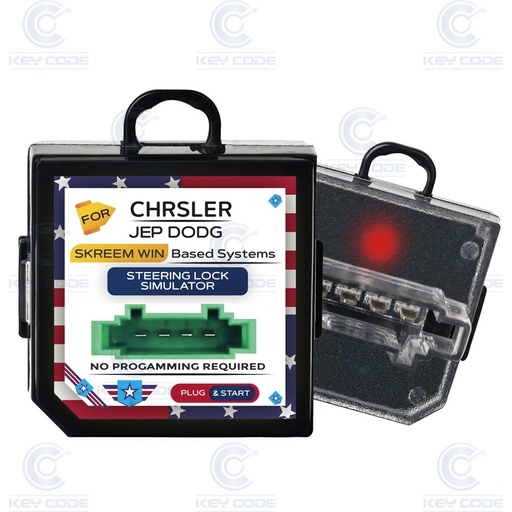 [CR-SL-EMU03] EMULADOR DE BLOQUEO DE DIRECCION ESL CHRYSLER, JEEP, DODGE, FIAT