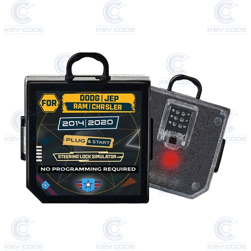 [CR-SL-EMU04] ÉMULATEUR DE BLOQUEUR DE DIRECTION DODGE, JEEP RAM, CHRYSLER (2014-2020)