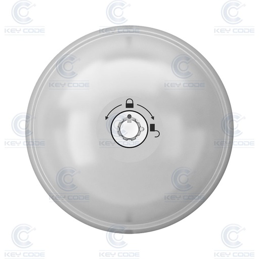 [UFO3-SMART-DUO] CERRADURA DE PUERTA UFO 3 SMART DUO PARA PUERTA TRASERA O BATIENTE (8090S212GM) Ø 96 x h 50 mm