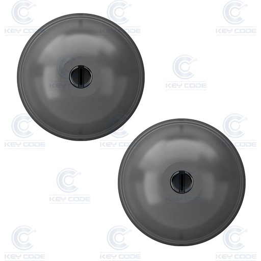 [UFO3-COMFORT-DOBLE] CONJUNTO DE 2 FECHADURAS UFO 3 COMFORT PARA PORTAS (8090CT23GM) Ø 96 X H 50 MM