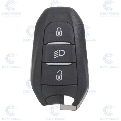 [PE208TE02-KL-OE]  PSA 3-BUTTON INTELLIGENT REMOTE FOR 208 III, 2008 III, (9842119880) 433 MHZ FSK - ORIGINAL -