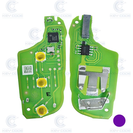 [PE100PL01XH-AF] CIRCUITO ELETRÔNICO XHORSE XEPG00EN COM 3 BOTÕES PARA CONTROLES PEUGEOT (XT27B)