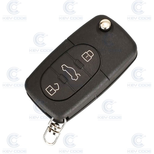 [AU100TE02-AF] COMANDO RETRACTIL AUDI 3 BOTÕES PARA A2, A4 (8Z0837231D) - AFTERMARKET - 