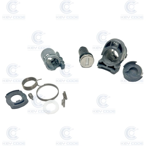 [VW66CP20B-OE] CERRADURA DE PUERTA DELANTERA IZQUIERDA DESARMADA VW CADDY, TRANSPORTER HU66 (107837167GK, 7H0898167) SIN LÁMINAS - ORIGINAL - 