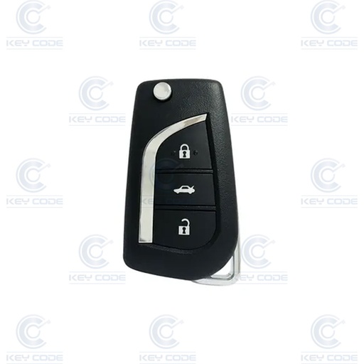 [LAUNCH-LN05] UNIVERSAL FLIP REMOTE TOYOTA 3 BUTTONS FOR LAUNCH
