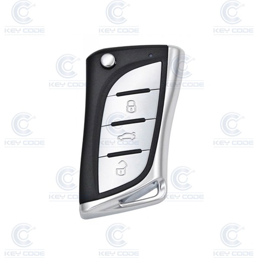 [LAUNCH-LE02] UNIVERSAL FLIP REMOTE 3 BUTTONS FOR LAUNCH