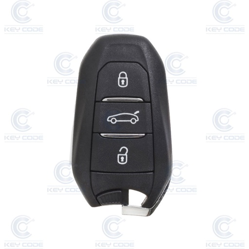 [PE508TE04-KL-OE] TÉLÉCOMMANDE KEYLESS PSA AVEC 3 BOUTONS POUR 508 (9851368280)  - ORIGINALE -   