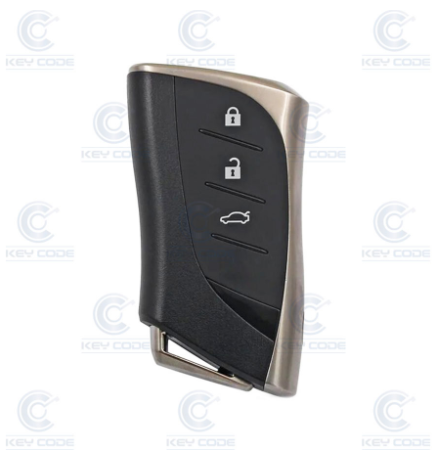 [KD-TDB42] TÉLÉCOMMANDE KEYDIY FORMAT LEXUS AVEC 3 BOUTONS ET 4D TRANSPODEUR (TDB42-3)