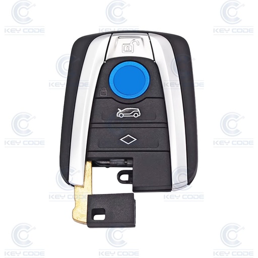 [BW100CS4B-IS] BMW 4 BUTTON KEYLESS REMOTE SHELL WITH HU100R BLADE - SUV BUTTON