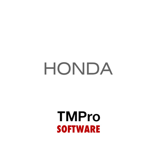 [TMPRO_173] SOFTWARE TMPRO 173 HONDA, ACURA ECU CON ID13
