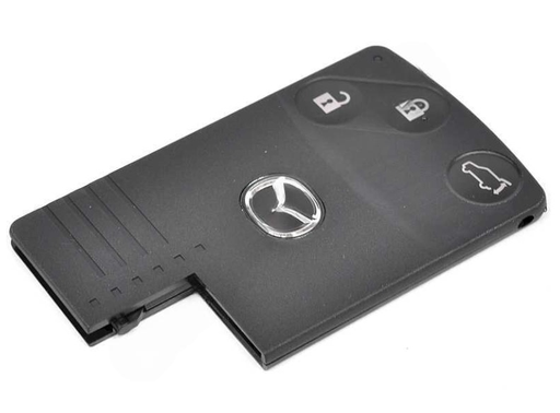 [MZ101TJ02-OE] CARTE MAZDA CX-9 DE 3 BOUTONS SANS INSERT (TDY6-67-5RYA; TDY6675RYA) 433 Mhz - ORIGINALE - 