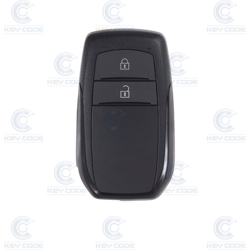 [TO102TE11-AF] TELECOMMANDE SMART KEY TOYOTA 2 BOUTONS YARIS, YARIS CROSS B3H2K2R (8990HK0050; 8990H-K0050) HITAG 128 BITS ID4A NCF29A1M 433 MHZ FSK  - AFTERMARKET