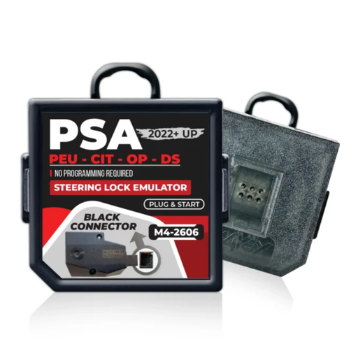 [PSA-SL-EMU02] EMULADOR DE BLOQUEO DE DIRECCION PSA (2022+) CONECTOR NEGRO 