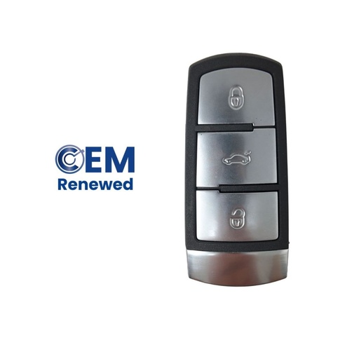 [VW107TE02-OE] TÉLÉCOMMANDE KEYLESS VOLKSWAGEN PASSAT (3C0959752BG) PCF7936 ID46 - ORIGINALE