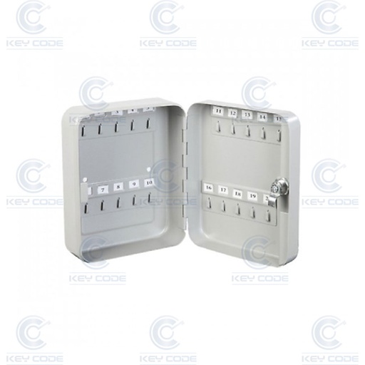 [86/1] CAIXA DE CHAVEIRO 20 SUPORTES TECHNOMAX 86/1