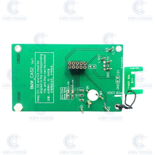 [ACDP-CAS2-BOARD] PLATINE DE LECTURE ET D'ÉCRITURE CAS2 SANS DESSOUDAGE POUR ACDP