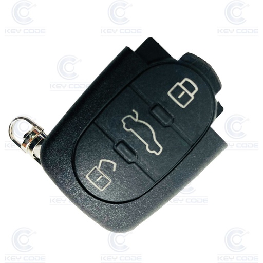 [AU100TE03-AF] MANDO A3/A4 3 BOTONES "N" (98-03) (4D0837231A - 4D0837231N) ID48 433 Mhz ASK