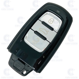 [AU100TE15-KL-OE] AUDI 3 BUTTONS KEYLESS REMOTE (868 Mhz) PCF7945 HITAG (8T0959754, 8K0959754CM, 4H0959754EG, 4H0959754KROH) - ORIGINALE