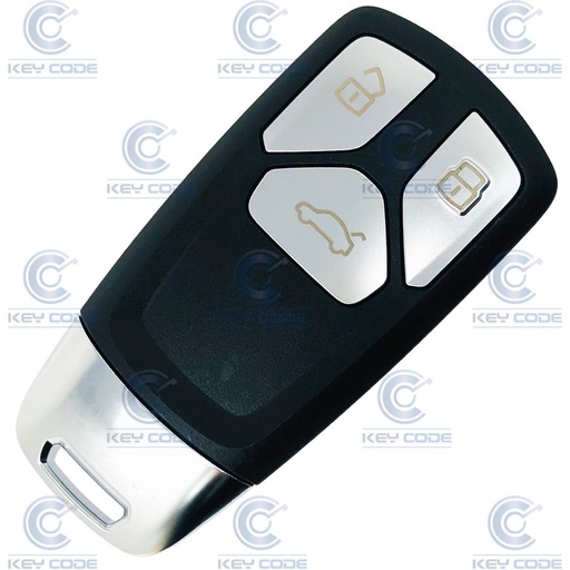 [AU103TE01-OE] MANDO KEYLESS DE 3 BOTONES DE AUDI Q7 (4M0959754T, 4M0959754AJ, 4M0959754AA, 4M0959753BR) + 2016 433 Mhz - ORIGINAL