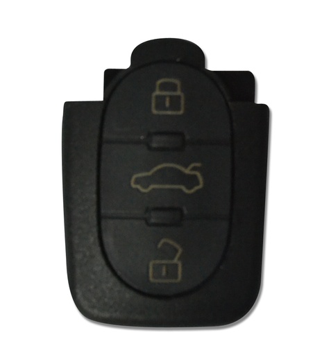 [AU66CS3B-2032] CARCASA MANDO 3 BOTONES PARA AUDI (PILA 2032)