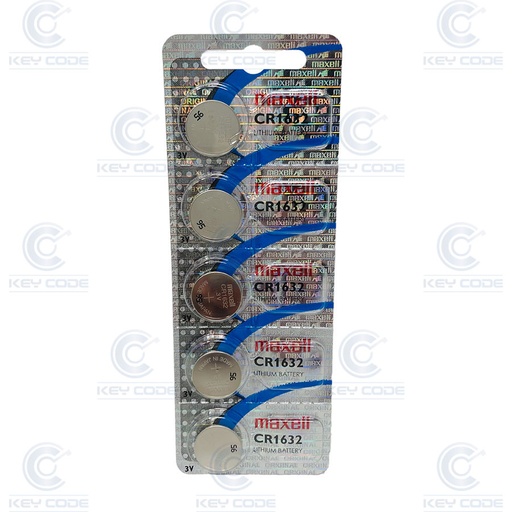 [BAT1632] PILA CR1632 3.0V (5 unidades)