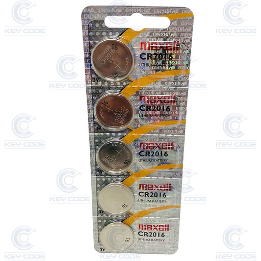 [BAT2016] CR2016 3.0V BATTERY (5-pack)