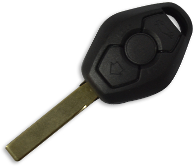 [BW92CS3B-R] FIXED 3-BUTTON DIAMOND REMOTE CASE FOR BMW HU92 (2 TRACKS)