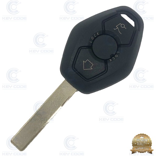 [BW92CS3B-R-P] BMW 3 BUTTONS RHOMBOID CASE HU92 - PREMIUM QUALITY